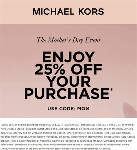 michaelkors promo code|michael kors promo code canada.